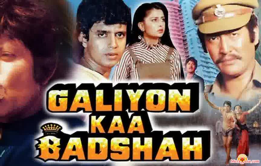 Poster of Galiyon Ka Badshah (1989)
